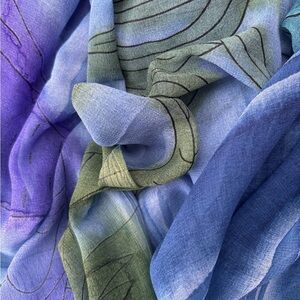Elegant Blue Sarong for Women